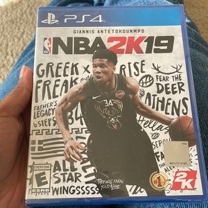 unopened ps4 NBA 2k19 game